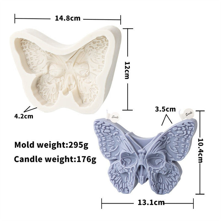 3D Butterfly Candle Mold for Detailed DIY Creations