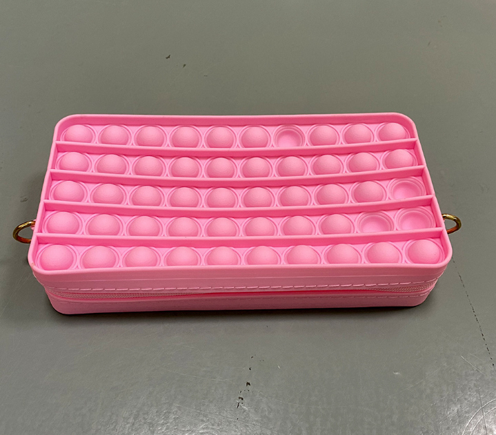 Silicone Bubble Pencil Case for Organized, Tactile Play