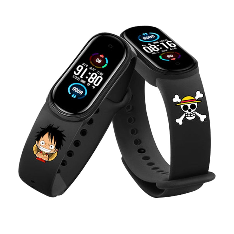 Fun Cartoon Silicone Strap for Xiaomi Mi Band 3, 4, 5