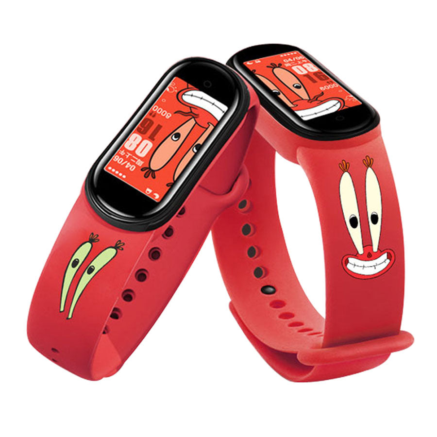 Fun Cartoon Silicone Strap for Xiaomi Mi Band 3, 4, 5
