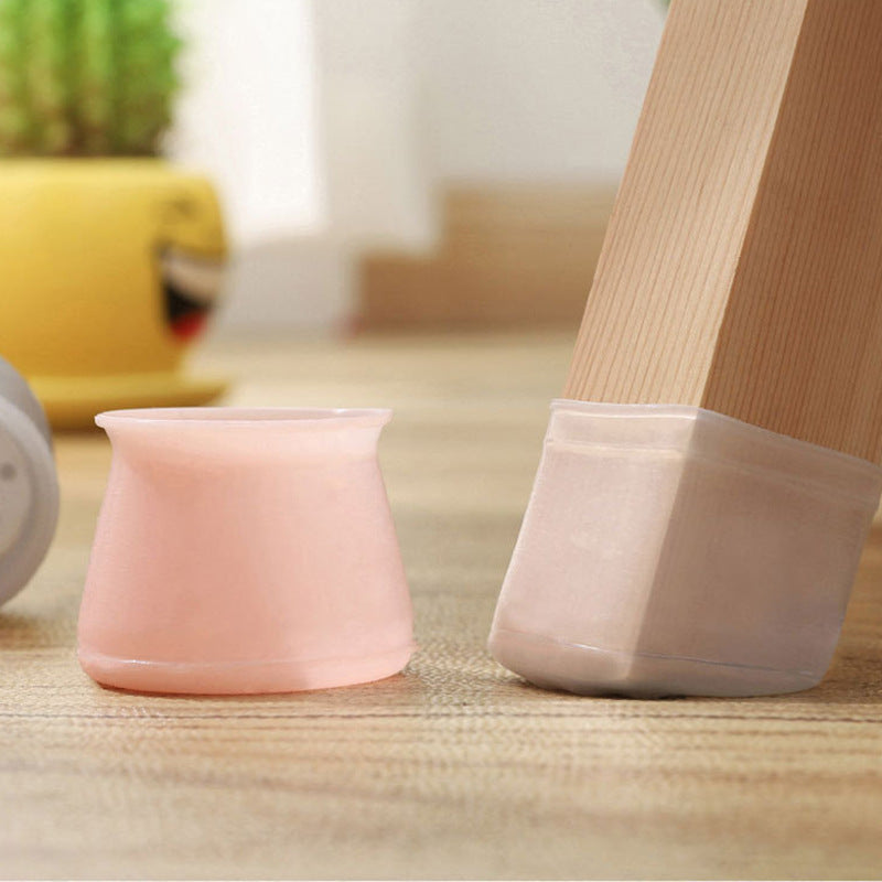 Silicone Chair Leg Caps That Stop Floor Scratches & Noise