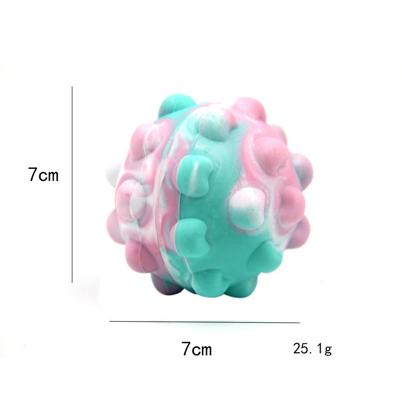Silicone Sensory Ball for Slow-Rebound Stress Relief