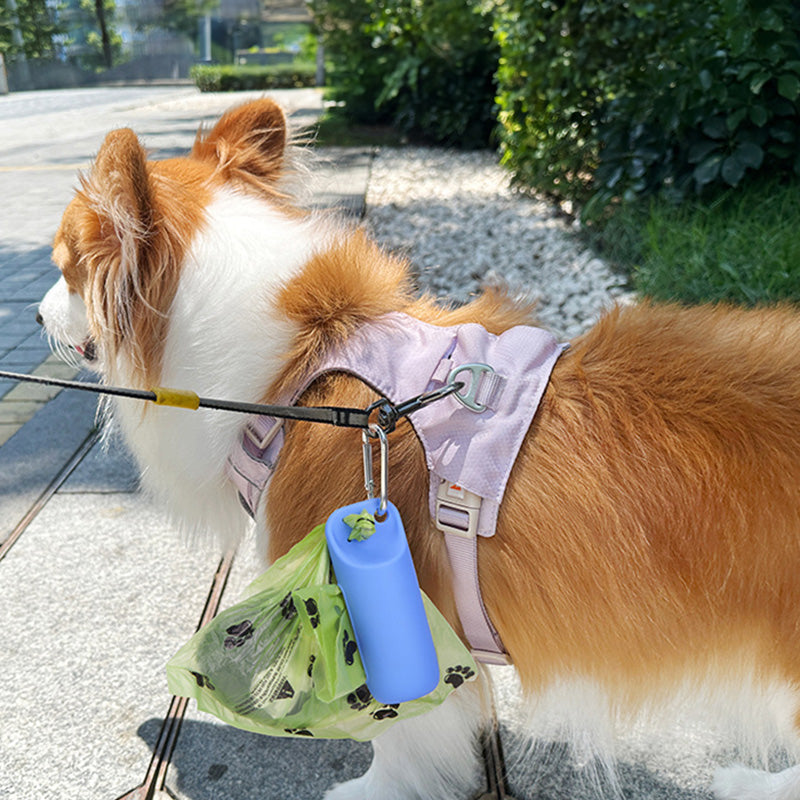 Silicone Dog Poop Bag Holder for Easy, Tidy Walks Every Day