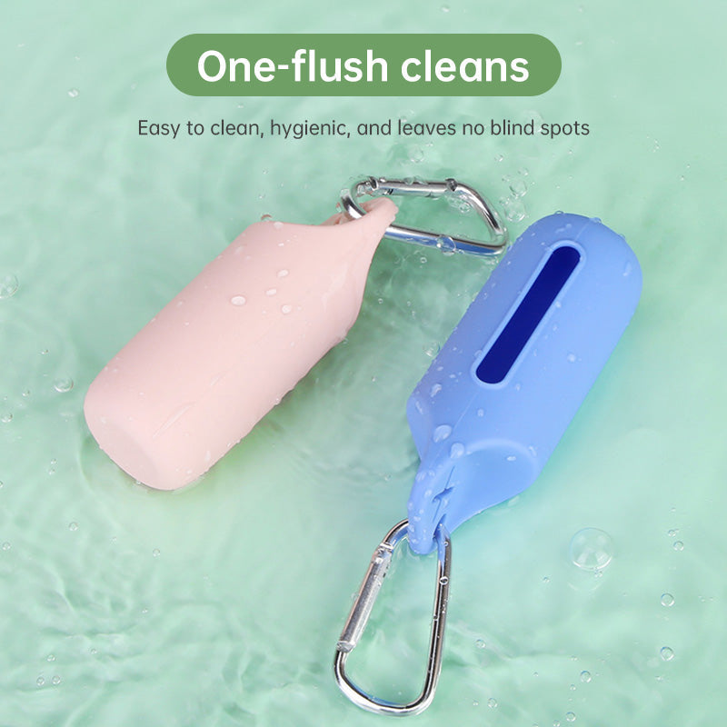Silicone Dog Poop Bag Holder for Easy, Tidy Walks Every Day