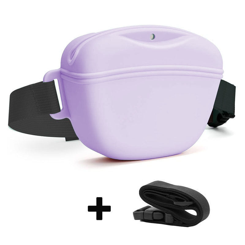 Silicone Dog Treat Pouch for Hands-Free Dog Training
