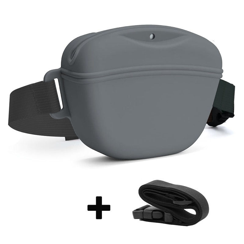 Silicone Dog Treat Pouch for Hands-Free Dog Training