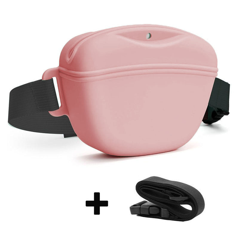 Silicone Dog Treat Pouch for Hands-Free Dog Training