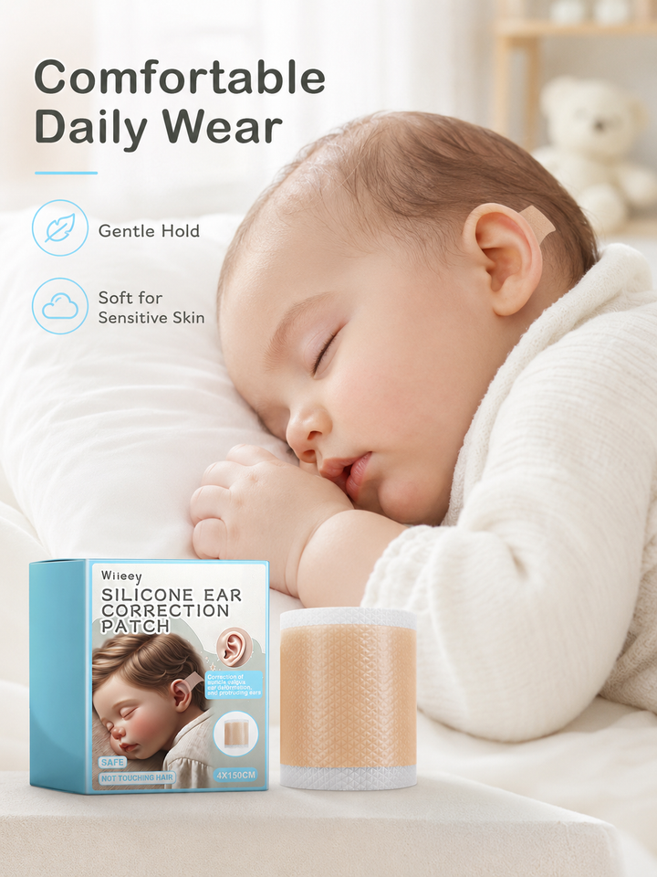 Silicone Ear Correction Patch for Infants — Gentle