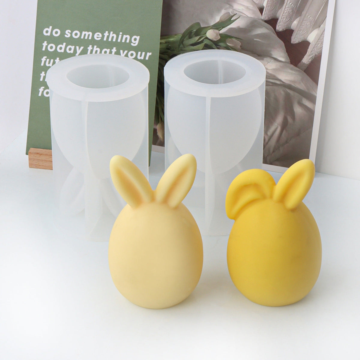 3D Bunny Candle Mold for Smooth Seasonal Decorations