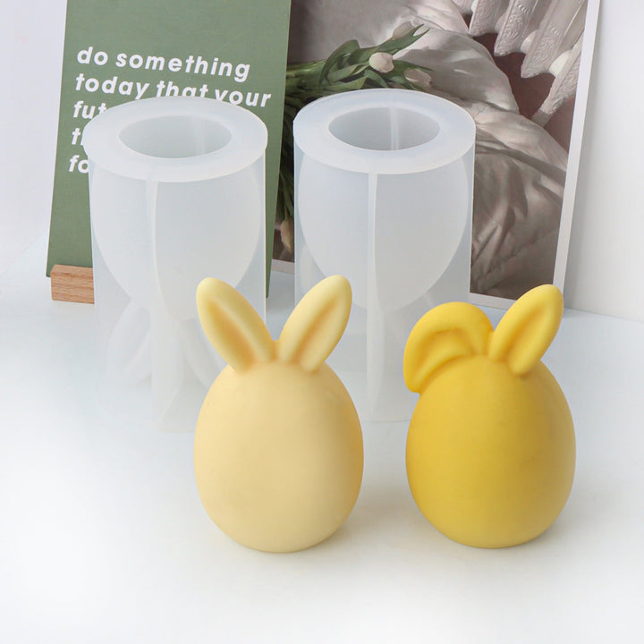 3D Bunny Candle Mold for Smooth Seasonal Decorations
