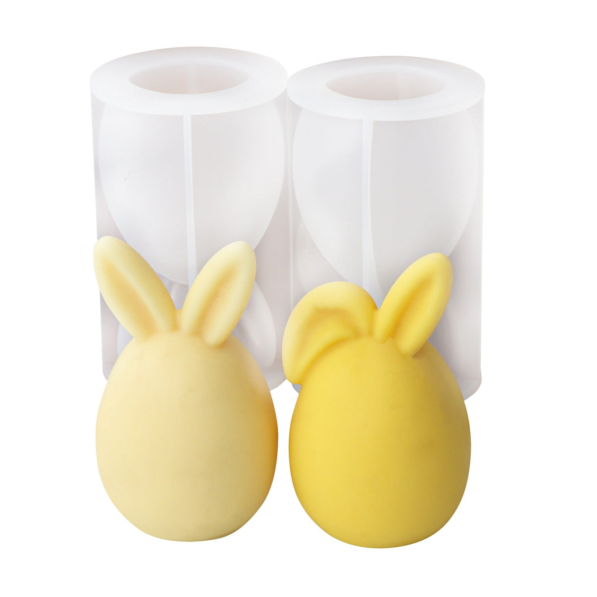 3D Bunny Candle Mold for Smooth Seasonal Decorations