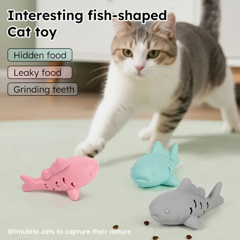 Interactive Cat Feeder Toy for Indoor Cat Enrichment