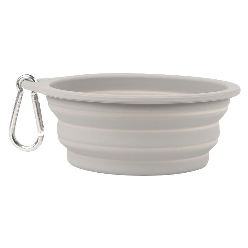 Foldable Pet Bowl 600ml for Easy Travel Feeding Anywhere