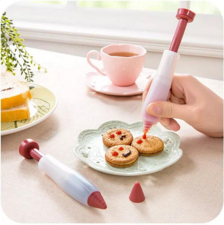 Silicone Food Writing Pen for Cake & Cookie Decorating