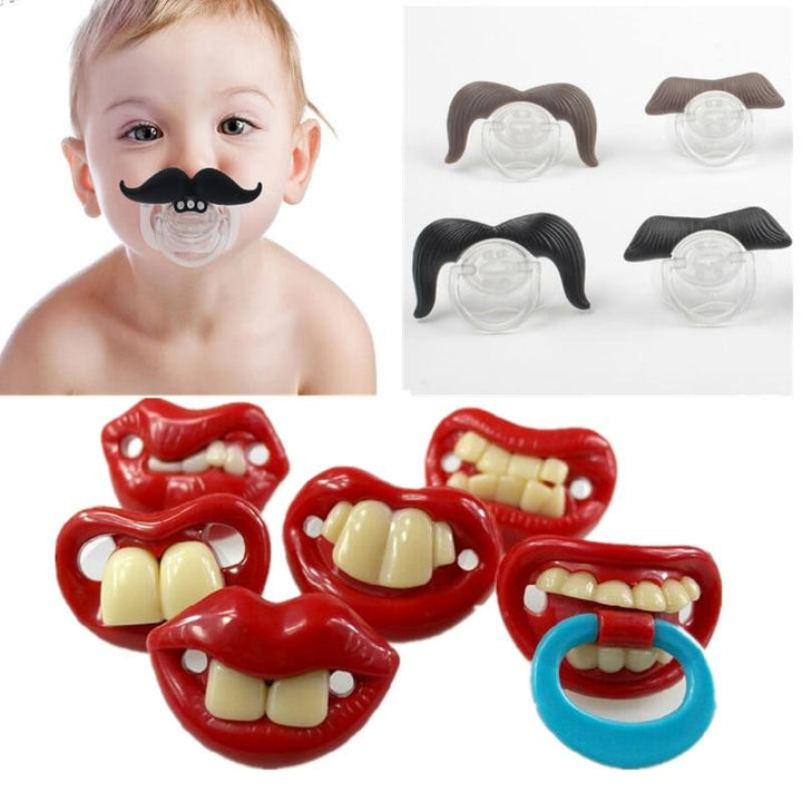 Funny Silicone Baby Pacifier for Playful Baby Photos