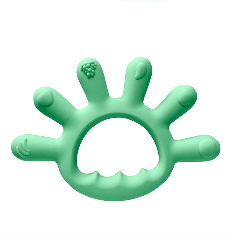 Silicone Baby Teether for Easy-Grip Sore Gum Relief