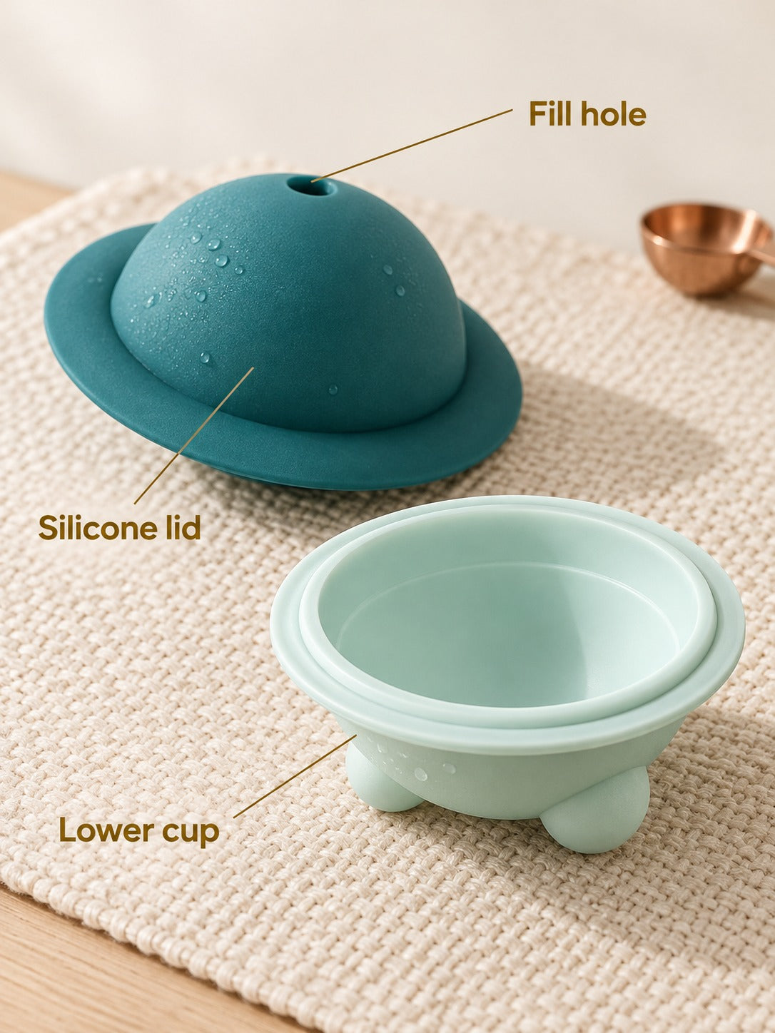 Silicone Ice Sphere Mold for Whiskey and Cocktails