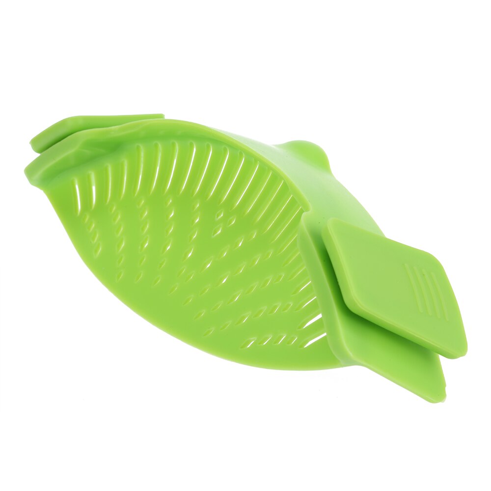 Silicone Pot Clip Strainer for Draining Pasta and Rice