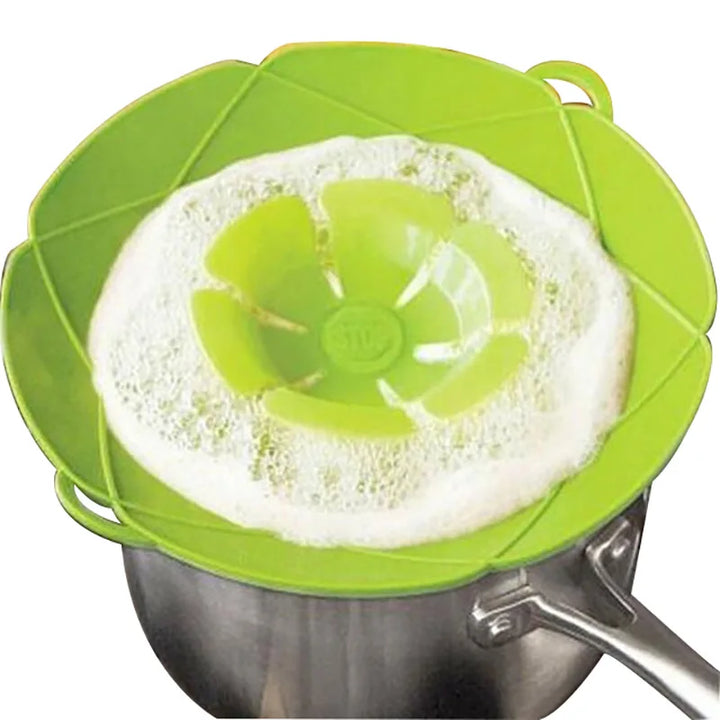 Silicone Pot Lid Spill Stopper for Boil-Over Control