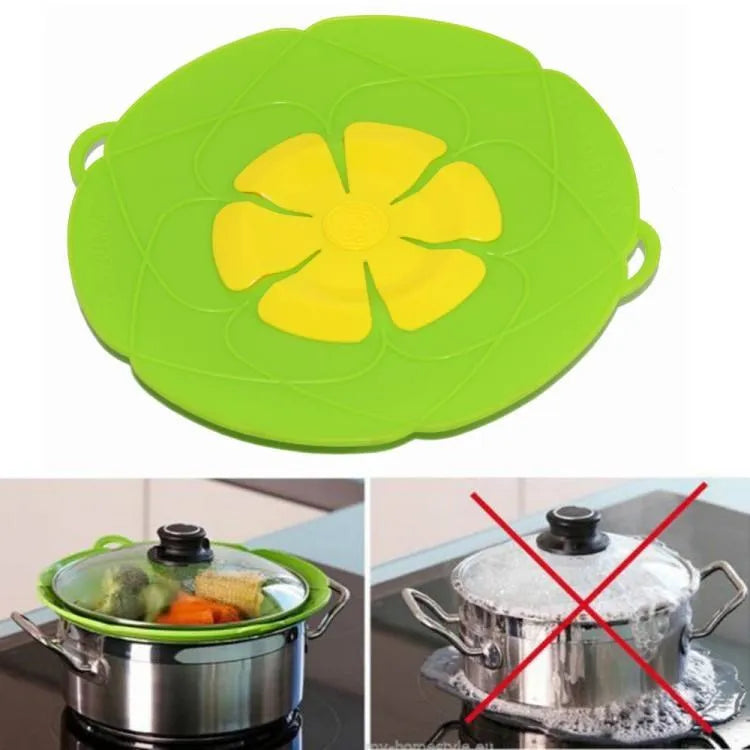 Silicone Pot Lid Spill Stopper for Boil-Over Control