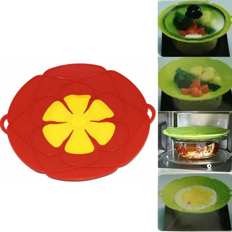 Silicone Pot Lid Spill Stopper for Boil-Over Control