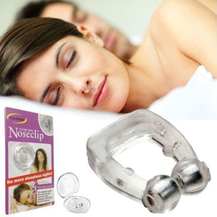 Magnetic Anti-Snoring Nose Clip for Quieter Sleep
