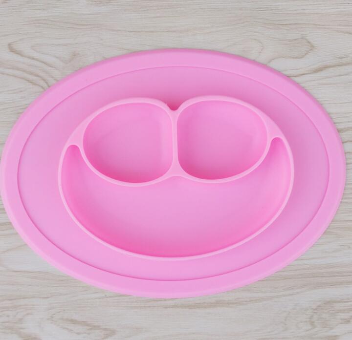 Silicone Baby Dining Plate for Organized Mealtimes