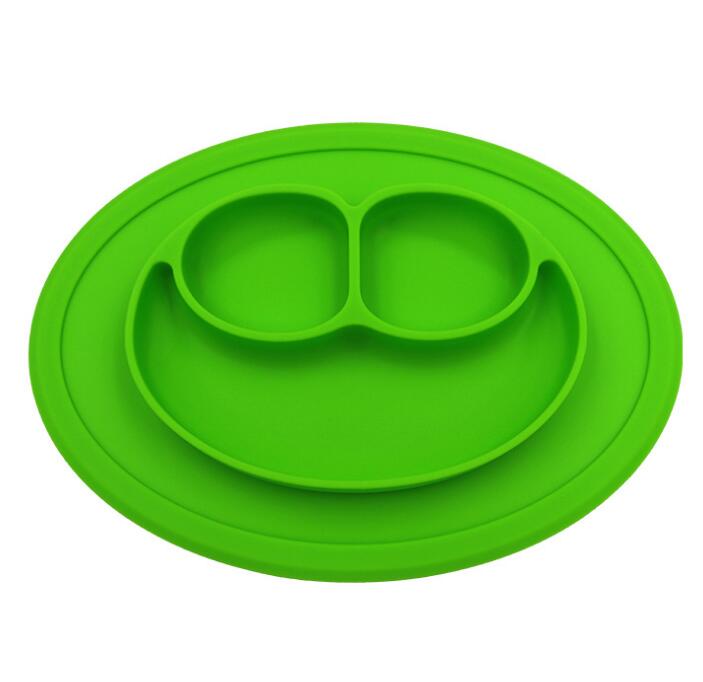 Silicone Baby Dining Plate for Organized Mealtimes