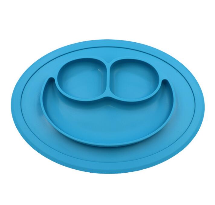 Silicone Baby Dining Plate for Organized Mealtimes