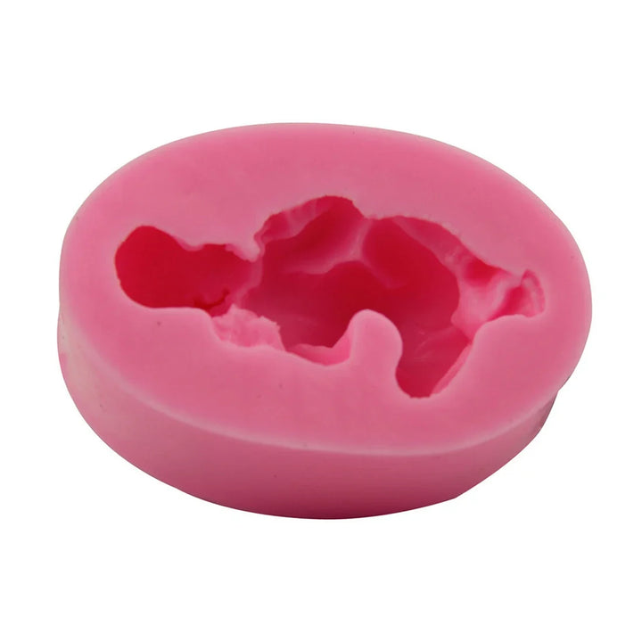 3D Sleeping Baby Silicone Mold for Fondant and Soap