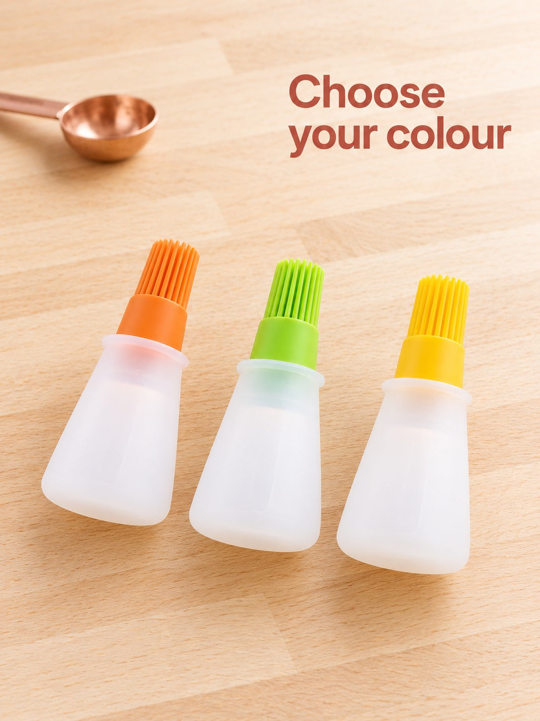 Silicone Oil Bottle Brush for Baking and Grilling Pans