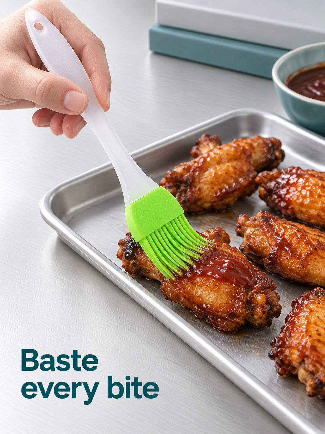 Silicone Oil Brush for BBQ and Baking Even Coating