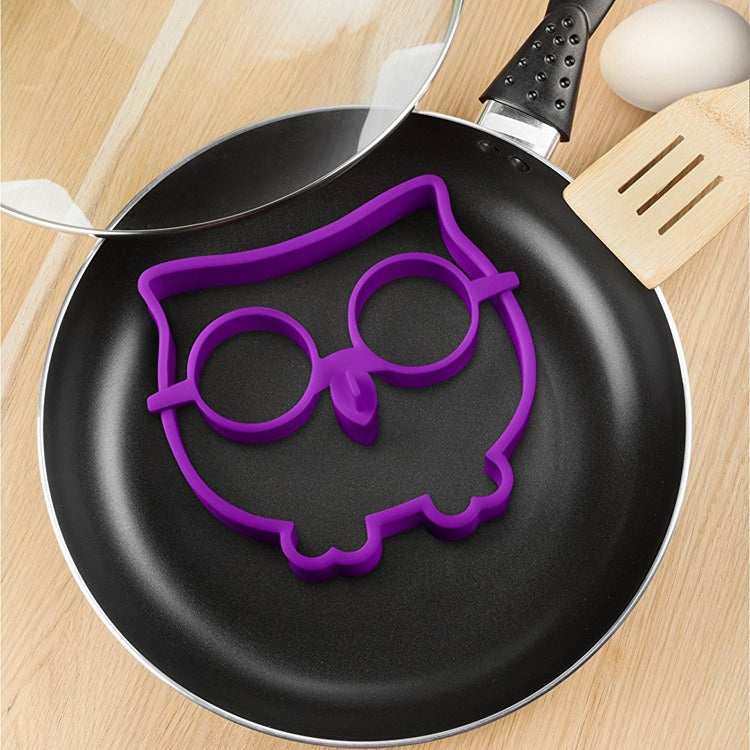 Silicone Owl Egg Mold: Fun Shaped Breakfast for Kids