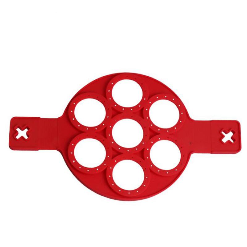 Silicone Pancake Flip Mold: Round Pancakes, Flipped at Once