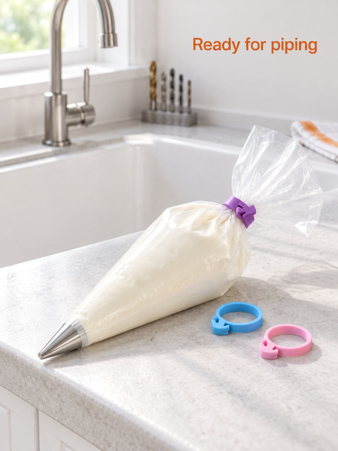Silicone Piping Bag Clips: Reusable Rings That Seal Bags
