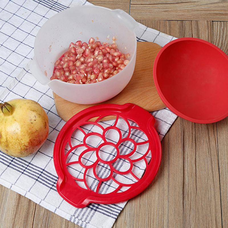 Silicone Pomegranate Deseeder Bowl: Clean Arils Fast