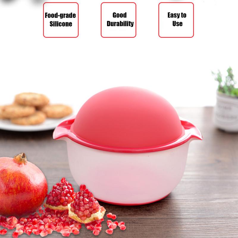 Silicone Pomegranate Deseeder Bowl: Clean Arils Fast