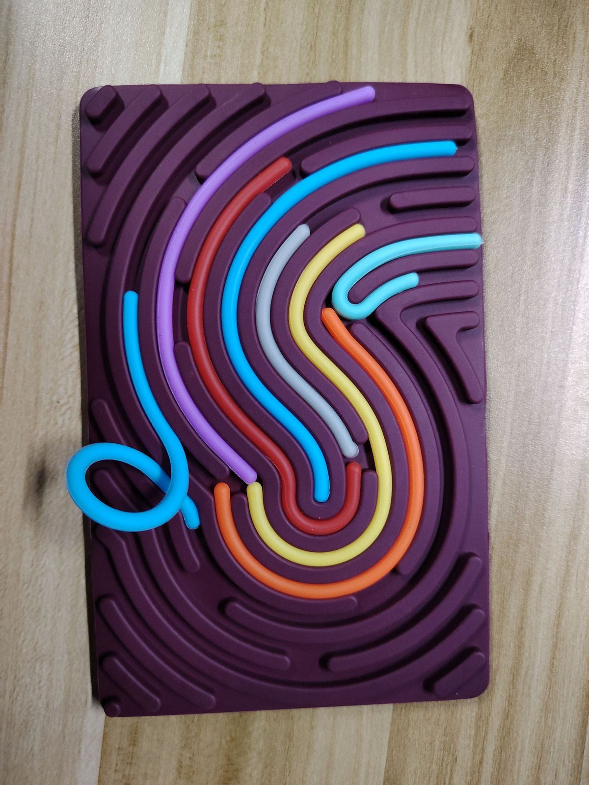 Sensory Activity Board for Quiet Focus and Fine-Motor Play