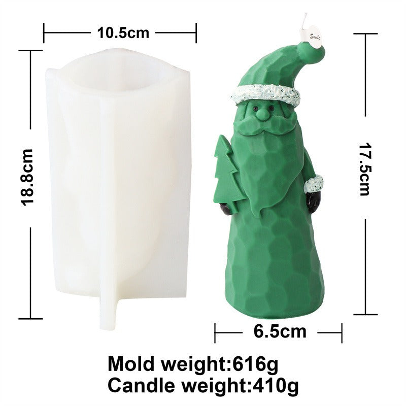 Christmas Candle Molds for Detailed Holiday Decorations