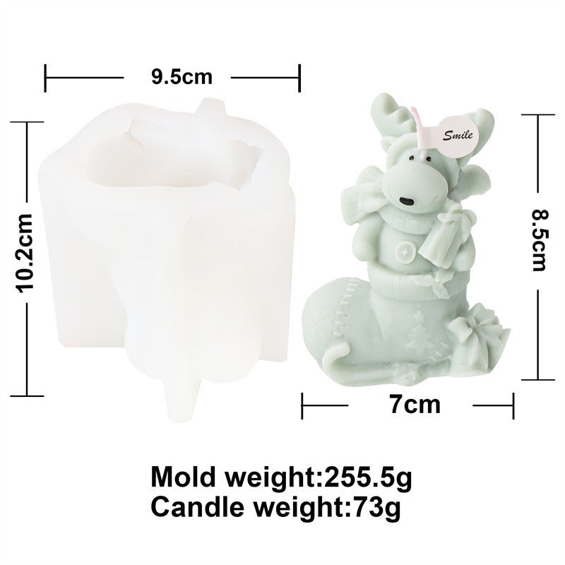 Christmas Candle Molds for Detailed Holiday Decorations