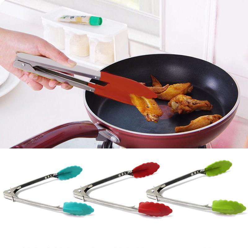 Silicone BBQ Tongs That Protect Your Non-Stick Pans