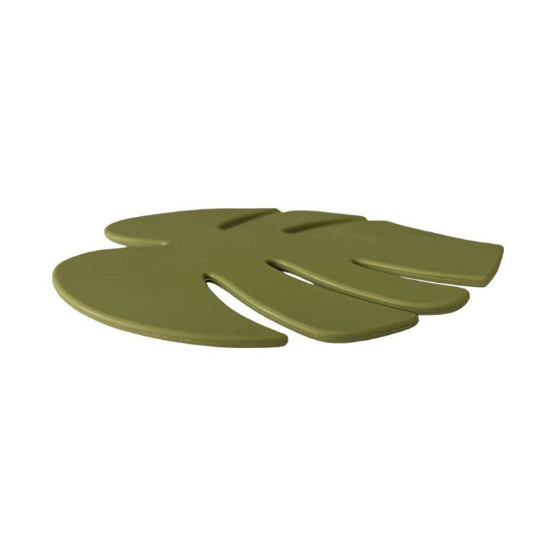 Monstera Leaf Silicone Coaster for Hot Mugs and Bowls
