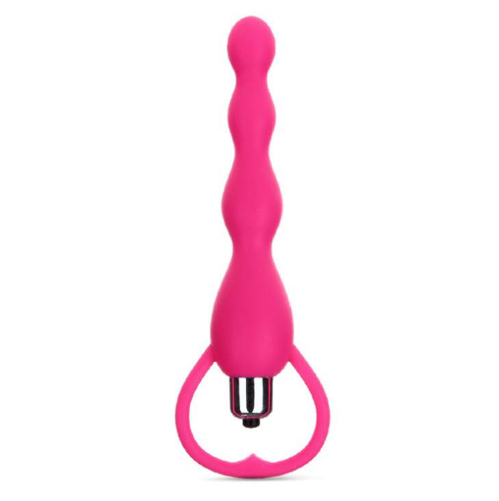 Vibrating Anal Bead Massager for Guided Stimulation