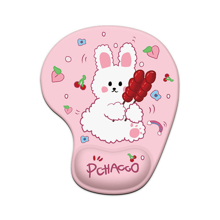 Silicone Wrist Mouse Pad with Cushioned Wrist Support