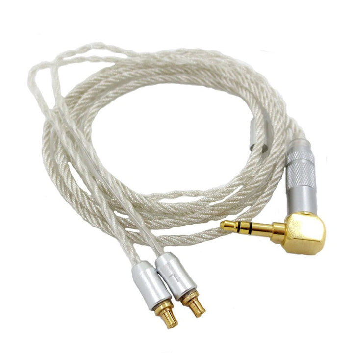 Silver-Plated Headphone Upgrade Cable with L/R Markings