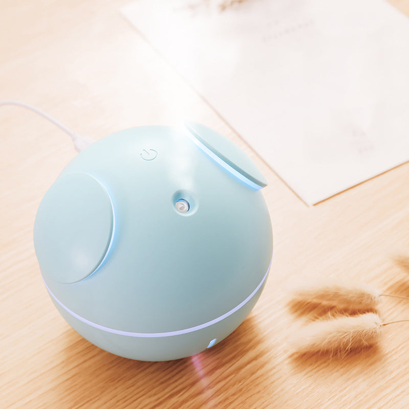 Cute Mini USB Humidifier for Desk, Bedside and Car