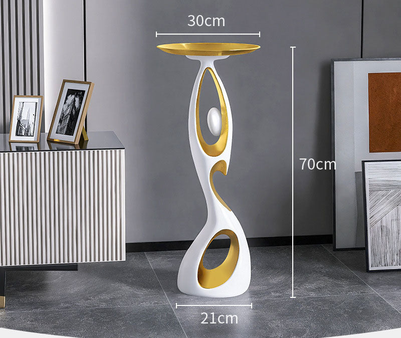 Modern Sculptural Pedestal Table for Modern Home Decor