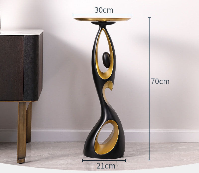 Modern Sculptural Pedestal Table for Modern Home Decor