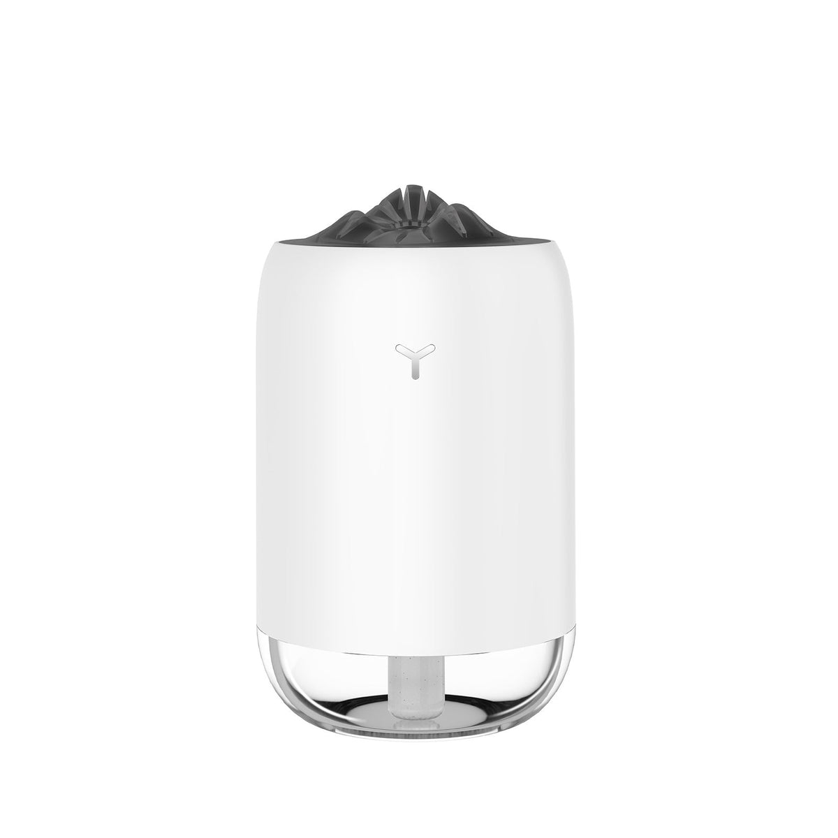 Flame Mist USB Humidifier with LED Glow for Desk & Car