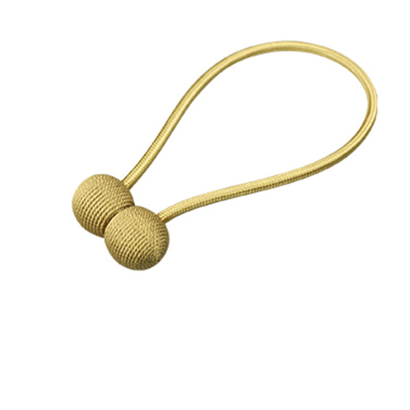 Magnetic Curtain Tieback for No-Drill Window Styling